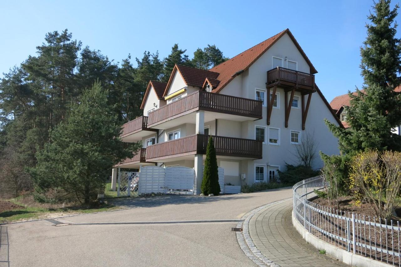 Ferienwohnung Fraenkisches Seenland - Fewo Antje Mitteleschenbach Ngoại thất bức ảnh