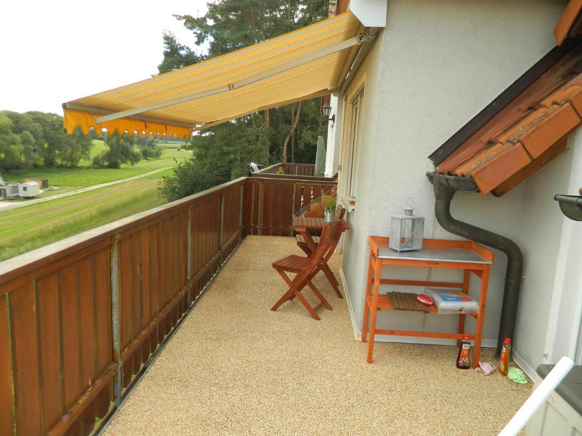Ferienwohnung Fraenkisches Seenland - Fewo Antje Mitteleschenbach Ngoại thất bức ảnh