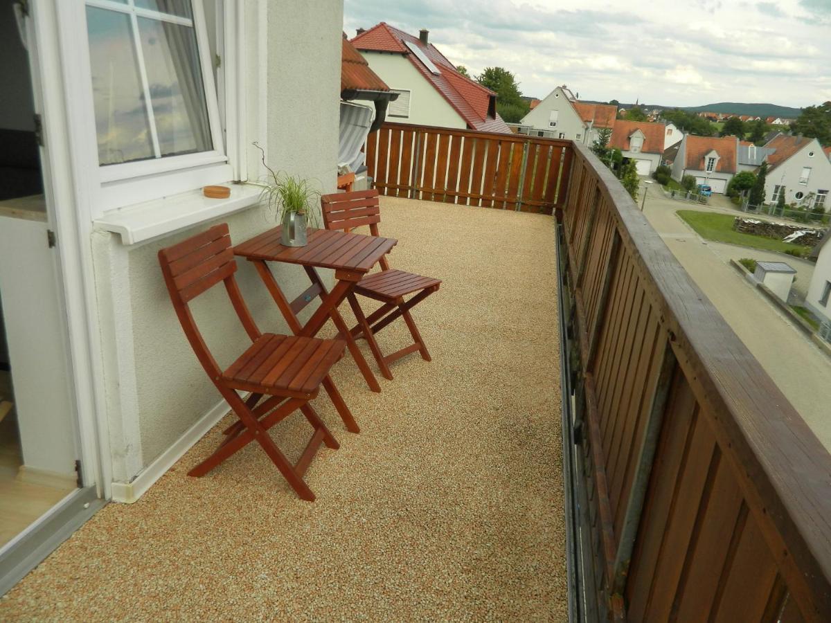 Ferienwohnung Fraenkisches Seenland - Fewo Antje Mitteleschenbach Ngoại thất bức ảnh